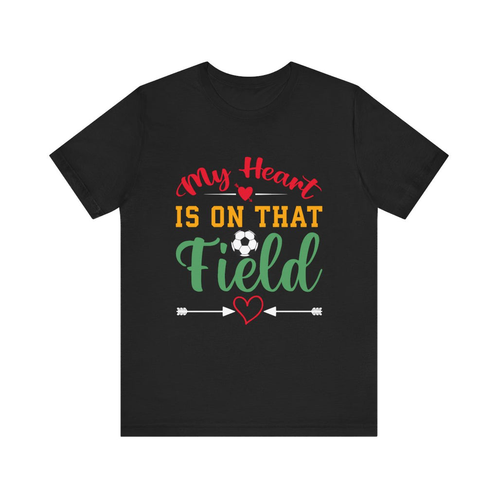 Soccer Mom Gift - My Heart Is On That Field Soccer Love Design
