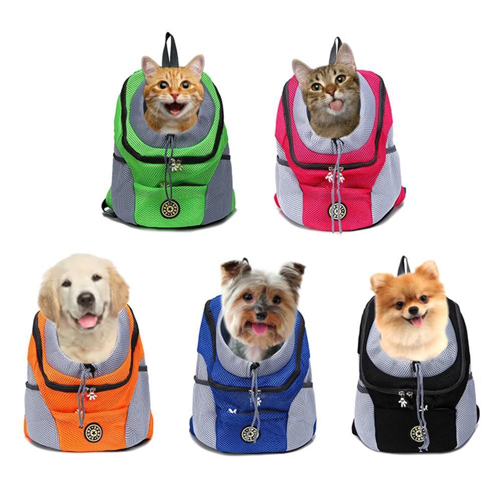 Front Backpack Carrier Travel Bag For Small Dogs / Cats - Petliv