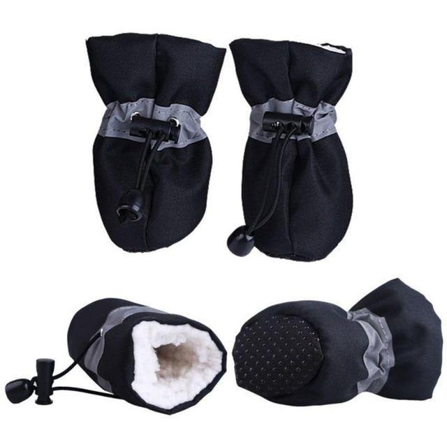 4pcs/set Winter Anti-skid Rain Shoes For Dogs - Petliv