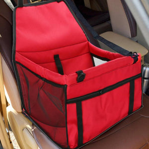 Folding Waterproof Car Seat Basket for Dogs