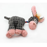 Dog Toys Stuffed Donkey Squeakin