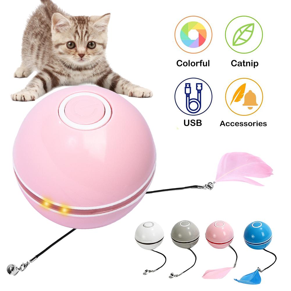 Self Rotating Ball Smart Interactive Cat Toy