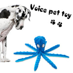 8 Legs Octopus Soft Stuffed Plush Squeaky Dog Toy