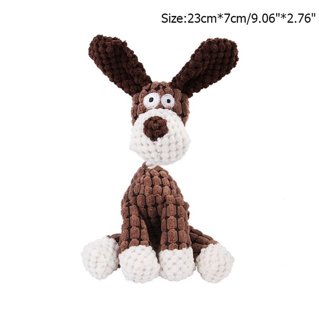 Dog Toys Stuffed Donkey Squeakin