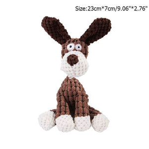 Dog Toys Stuffed Donkey Squeakin