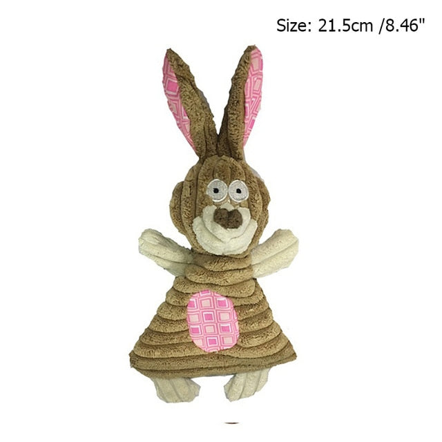 Dog Toys Stuffed Donkey Squeakin