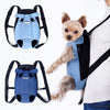 Denim pet Backpack Carrier for Small Dogs - Petliv